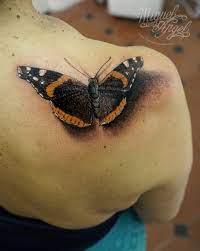 Red Admiral Butterfly Tattoo Butterfly Tattoo Tattoos Butterfly Tattoo Meaning