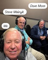 Dave Marr, Steve Melnyk, and I did a 4 hour Master's Live lead in show