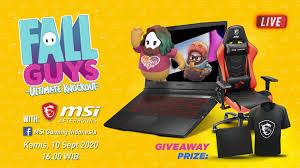 Lagi nyari foto dino kuning yang lagi viral di tiktok want to discover art related to kungfudinoposse? Msi Gaming Msi Live Streaming Fall Guys With Bravo 15 Msi Gaming Chair Facebook