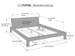 Matratzen masse und bett grossen vektor abbildung illustration von. Futonbett Pharao Bequem Online Bestellen Edofuton De