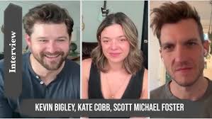 Kate Cobb, Kevin Bigley, and Scott Michael Foster