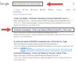 Cara Download Jutaan Lagu Mp3 Gratis Lewat Hp Laptop