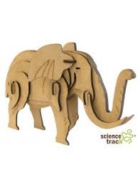 Child game shantou toys 41 pcs 3d elephant jigsaw crystal puzzle. 3d Puzzle Elephant