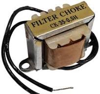 Filter Choke - Value: 0.5 H, DC mA: 10, DC RES: 30Ω (30 Ohms)