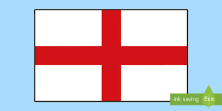 The flag of england is the st george's cross (heraldic blazon: England Flag Display Poster Teacher Made