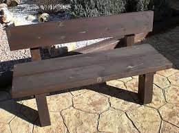 Banca para jardín tradicional en espacios públicos. Como Hacer Un Banco De Madera Sin Clavos Bancos De Madera Madera De Madera