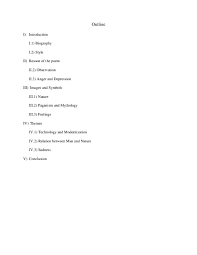 Doc Analysis Of The World Is Too Much With Us William Wordsworth Leen Deiri Academia Edu