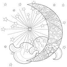 This is where the sun and moon painting comes into play. Celestial Sun Moon Coloring Page Moon Coloring Pages Mandala Coloring Pages Star Coloring Pages