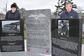 New Monument Outside Bc Aviation Museum Honours Fallen Pilot Victoria News