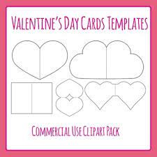 Great selection of valentine card clipart images. Valentine S Day Card Templates Commercial Use Clip Art Set By Hidesy S Clipart