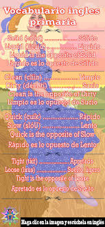 Pin En Ingles Vocabulario 6