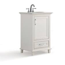 Wyndenhall Newton 20 Bath Vanity With Bombay White Quartz Marble Top Soft White White Vanity Bathroom Bath Vanities Vanity