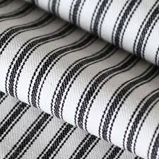 Black And Cream Ticking Bedding Classic Ticking Cotton Black Home Decor Accessories Country House Decor Home Decor Tips