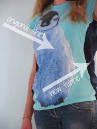 Make A Small Shirt Bigger Add Side Panels Creativity S Home Clothes Makeover Upcycle Clothes Diy Clothes