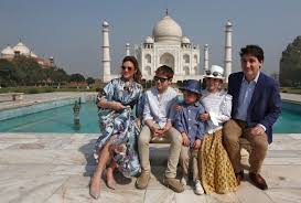 I t comes as he seeks. Candid Canadians See Pics Of Pm Justin Trudeau In The Dad Zone On An Outing With His Family To Taj Mahal Indiatoday