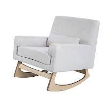 Obaby Round Back Rocking Chair White With Grey Cushion At Winstanleys Pramworld Baby relax hadley microfiber double rocker.