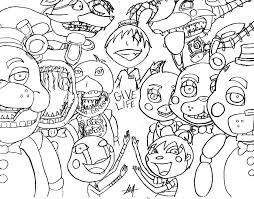A few boxes of crayons and a variety of coloring and activity pages can help keep kids from getting restless while thanksgiving dinner is cooking. Five Nights At Freddy S Coloring Pages Print For Free 120 Images