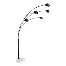 Free shipping over $45 · 5% rewards with club o Mid Century Style Black Five Arm Arc Floor Lamp With Marble Base Chairish
