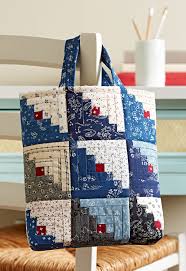 In addition to the blog post, this quilt pattern has been converted to an optional pdf that's optimized for printing. Mini Log Cabin Bag Allpeoplequilt Com