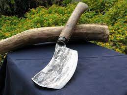 Japanese Vintage Hatchet Kirin Nata 375mm Carpenter Hand Tool Forged Hand Tools Hatchet Tools