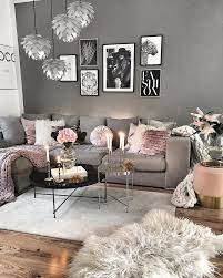 Recreate This Grey And Pink Cozy Living Room Decor Livingroom Decor Living Room Decor Cozy Pink Living Room Luxury Room Decor