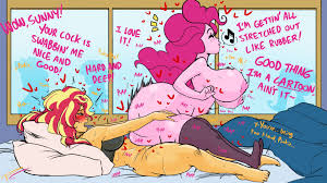 equestria girls, friendship is magic, my little pony, pinkie pie (mlp),  sunset shimmer - R34 Vault