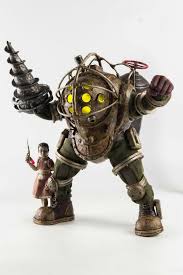 Bioshock Big Daddy And Little Sister Tattoo Bioshock Big Daddy And Little Sister 1 6 Scale Figures 32cm Bioshock Art Bioshock Big Daddy