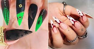 Love working on nail art? 30 Cool Nail Designs For The Perfect Halloween