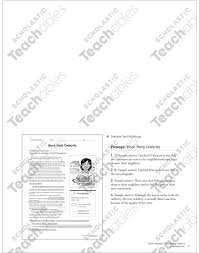 Block Party Celebrity Close Reading Passage Printable Lesson Plans And Ideas Skills Sheets