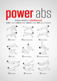 Jumping jacks are a plyometric aerobic exercise, which means they increase speed, quickness, and power by moving your whole body. Power Abs Workout