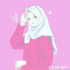 Hijabers Ilustrasi Karakter Animasi Kartun