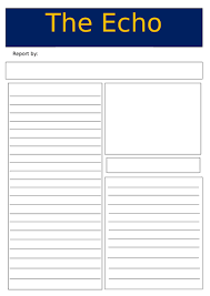 We mean publicist essays, feature articles, scient. Newspaper Report Template Ks2 Tes