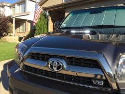 Http Www Toyota 4runner Org 4th Gen T4rs 209767 03 09 Hood Scoop Led Light Bar Mounting Kit C4 Fab Html 4runner Led Light Bar Mounts Led Lights