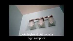 Livex lighting 1543 manhattan 3 light 23 wide vanity light chrome build. Portfolio 3 Light Vanity Bar Review Youtube