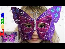5 tiermasken basteln einhorn maske vorlage. Schmetterling Maske Basteln How To Make A Butterfly Mask Kak Sdelat Masku Babochki Youtube