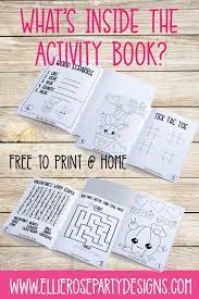 Download Free Valentines Activity Colouring Book For Kids Ellierosepartydesigns Com