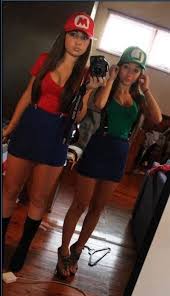 Der klassiker unter den spielen, super mario, bleibt wohl immer beliebt bei groß. Mario Luigi Ladys 2 Super Mario Kostum Damen Mario Kostum Kostum Damen Ideen