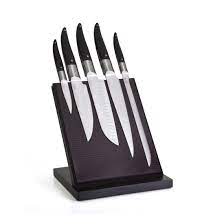 bloc 5 couteaux de cuisine laguiole evolution forga c bloc de couteau couteau de cuisine couteau