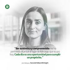 Julia Velázquez, socia en Holland & Knight, comparte cómo la autenticidad y  el compromiso han sido claves en su carrera. #CírculoDeMujeres  #ContenidoPatrocinado