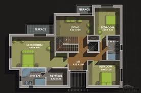 الحي الدبلوماسي فلل عبدون نموذج D Two Story House Plans Architecture Plan House Plans