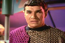 What does the Romulan Commander yell at the end of 'Balance of Terror'?