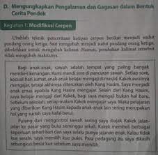 We did not find results for: Modifikasi Cerpen Mengubah Sudut Pandang Kutipan Cerpen Pohon Keramat Armandrivay