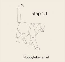 Realistische Kat Leren Tekenen Hobbytekenen Nl Hobbytekenen Nl