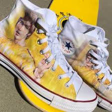 ARTIST: Milton Wong Converse High Top