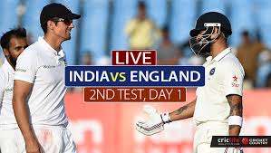 Select a team all teams afghanistan australia bangladesh england india ireland new zealand pakistan scotland south africa sri lanka west indies zimbabwe derbyshire durham essex glamorgan gloucestershire hampshire kent lancashire leicestershire middlesex. Live Cricket Score India Vs England 2nd Test Day 1 At Visakhapatnam Kohli Reaches 150 Cricket Country