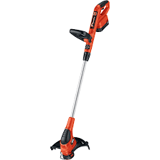 With a rugged professional design, these models have what it takes to help you in the field, whether you're maintaining a fenceline or out in the forest with a tough clearing job. Black Decker 18 Volt 12 In Straight Cordless String Trimmer With Edger Capable Battery Included In The Cordless Electric String Trimmers Department At Lowes Com
