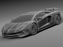 Lamborghini Aventador Lp750 4 Sv 2016 3d Model Lamborghini Aventador Lamborghini Lamborghini Aventador Price