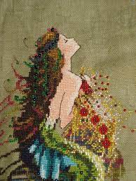 Find cross stitch patterns price comparison online: Mirabilia Mermaid Cross Stitching Mermaid Cross Stitch Beautiful Cross Stitch