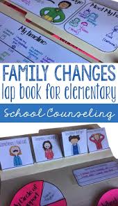 Divorce Activities Family Changes Interactive Lap Book Divorce And Separation School Counseling Lessons Elementary School Counseling Elementary Counseling
