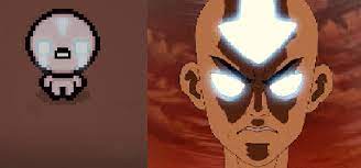 There's 2 requirements for trisagion to be a good item: Isaac With Trisagion Looks Like Aang In Avatar State Sinvicta